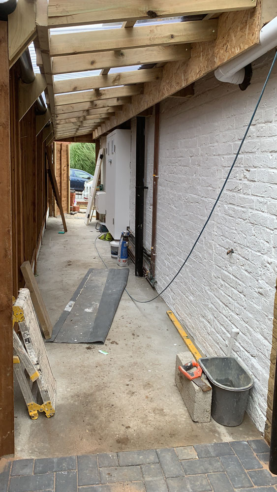 Home repair project